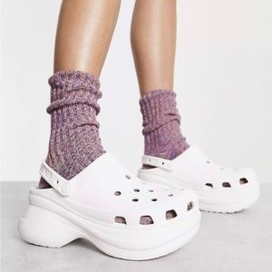 Crocs Bae white size 8